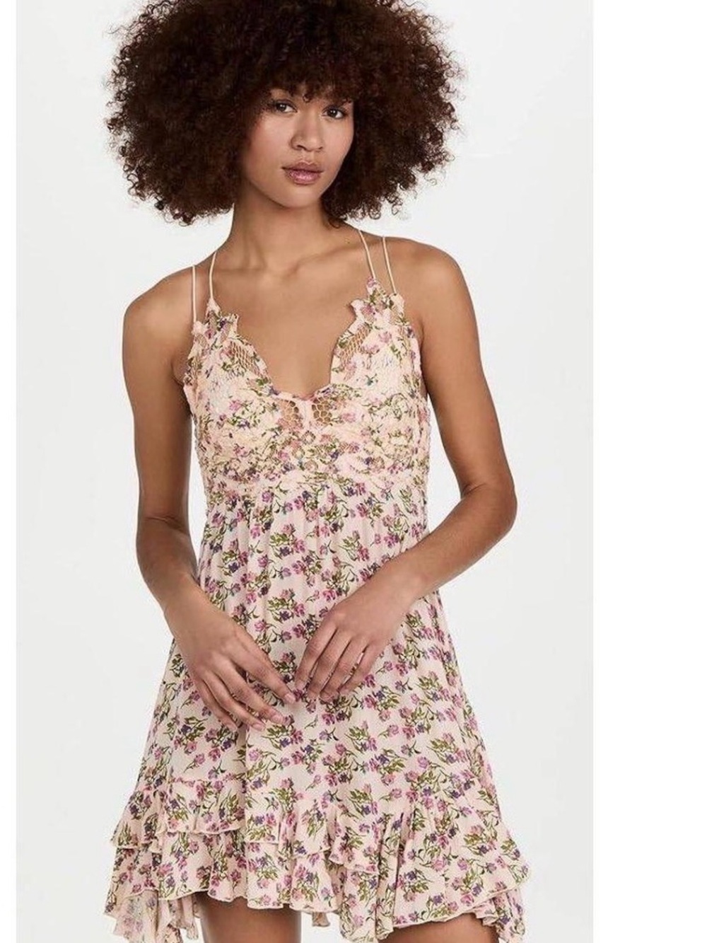 Free people adella slip dress